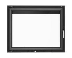 Дверка герметичная Кратки Амелия "Kratki Amelia" АНТРАЦИТ