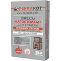 Смесь кладочная для наружных работ глино-шамотная "Терракот" Серый 25кг
