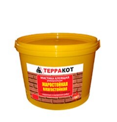 Мастика жаростойкая "Терракот" 1,5кг