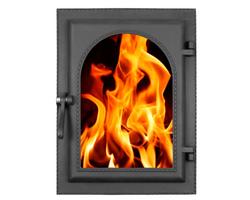 Дверка герметичная со стеклом ДКУ-9С РЛК 365 "Камелек" АНТРАЦИТ