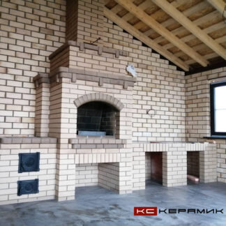 Кирпич полнотелый Угловой ЛОТОС