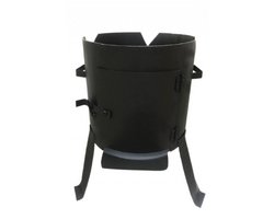 Печь для казана с дверцей д.285 мм 6л