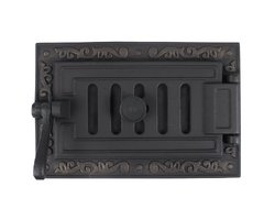 Дверка поддувальная герметичная ДПГ-2Е РЛК 7612 "Очаг" Антрацит