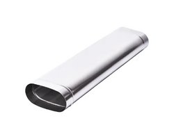 Труба нерж овал 430/1мм/120*230 мм L-1 м