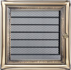 Решетка вент. (Кратки) Рустик 17RX с жалюзи 170*170мм