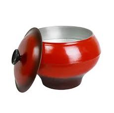 Горшок печной алюм. с крышкой ЭП1,5к 1,5л