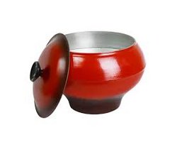 Горшок печной алюм. с крышкой ЭП1,5к 1,5л