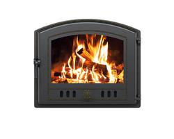 Дверка герметичная со стеклом Везувий 224 БРОНЗА