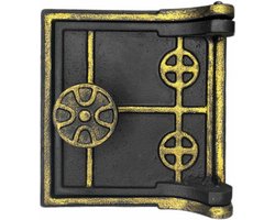 Дверка прочистная ДПУ-1Рс РЛК 9319 "Русский собор" (Рубцовск) 140*130мм БРОНЗА