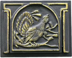 Дверка прочистная ДПр-3 РЛ 23 "Токовище" (Рубцовск) 130*182мм БРОНЗА