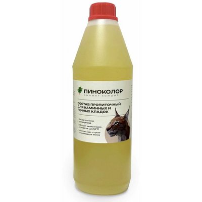 Лак термостойкий "Пиноколор" для печей и каминов 250°C (0,5л)