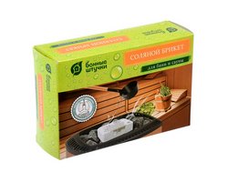 Соляной брикет с гималайской  солью, для бани и сауны  "БШ", арт.33686