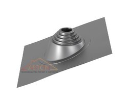 Проходник кровли (мастер флеш) угловой д.150-300мм №2 СЕРЫЙ ral 9022