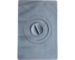 Плита чугунная 1 конф. П1-9 ЧЕРНЫЙ