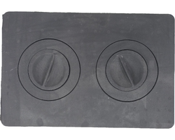 Плита печная 2 конф. П2-7  Антрацит