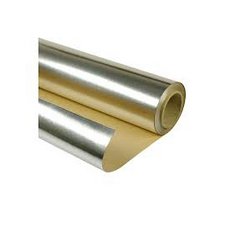 Фольга алюминиевая+крафт бумага Алукрафт 12м2  (1,2м х 10п.м)