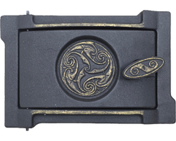 Дверка поддувальная ДПУ-2Б РЛК 519 "Кельты" БРОНЗА