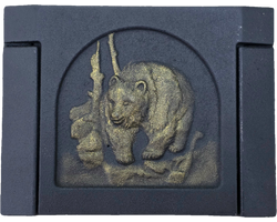 Дверка прочистная ДПр-3 РЛ 22  "Хозяин тайга" (Рубцовск) 130*182мм БРОНЗА