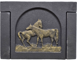 Дверка прочистная ДПР-3 РЛ 21 "Приволье" (Рубцовск) 130*182мм БРОНЗА