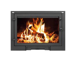 Дверка герметичная со стеклом Эверест D10 Везувий 610*405 Антрацит