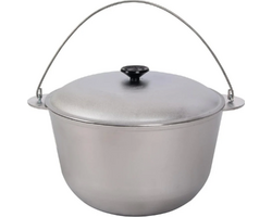 Казан алюминиевый с крышкой БК03 "Классика" 3л  без ручки