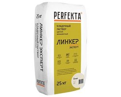 Смесь кладочная цементно-песчаная "Линкер Стандарт" (Перфекта) 25кг Белый