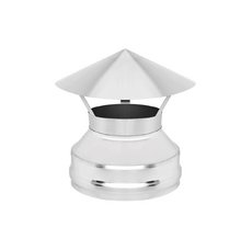 Зонт-оголовок нерж. 430/0,5 мм/ 130*200 мм