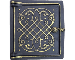 Дверка глухая ДТ-4 Б РЛ 03 "Любава" Бронза