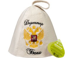 Шапка Директор бани "Банные штучки"арт.41058