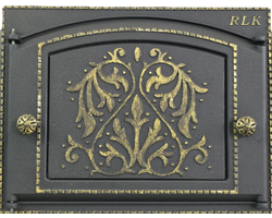 Духовка чугунная ДП-ДК-2В РЛ 09 "Василиса" БРОНЗА