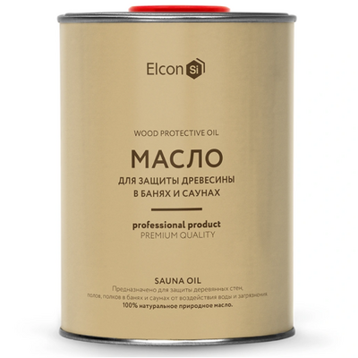 Масло для полков Elcon Sauna Oil (1л) Сауна ойл
