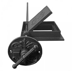 Задвижка поворотная ЗВП.110 РубЛит