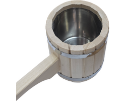 Ковш "Емеля" 0,5л с нерж. вставкой  ЕН-05Д