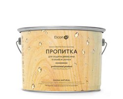 Пропитка для бани и сауны Sauna Natural (2л) ELCON