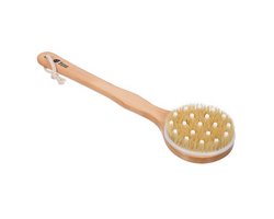 Щетка деревянная, с массажером  арт. 40030