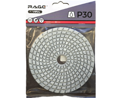 Алмазный гибкий шлифкруг "Черепашка" 125 № 30 арт 558111 RAGE by VIRA