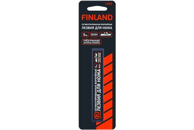 Лезвие сегментированное 9 мм FINLAND 5 штук арт. 1859