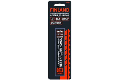 Лезвие сегментированное 18 мм FINLAND 5 штук арт. 1862 ФИНЛАНД