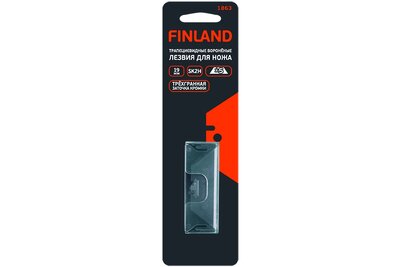 Лезвие трапециевидное 19 мм FINLAND 5 штук арт. 1863 ФИНЛАНД
