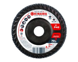 Круг шлифовальный, торцевой, лепестковый 125-40P-PS Okinawa Power
