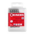 Биты торсионные двусторонние S2 PH2-PH2 65мм, бокс (10шт) арт. 2171 Okinawa