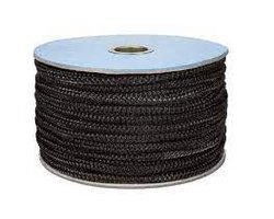 Шнур из керамического волокна 3 м, диам 8 мм на клейкой основе