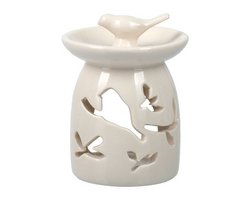 Аромалампа "Птицы" белая", 7,5*7,5*9,5 см  арт. 40233