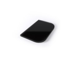 Лист предтопочный стеклянный BLACK