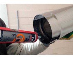 Герметик силиконовый термостойкий красный +315°С Ultima High Temp 240 мл