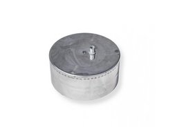 Стакан нерж. с конденсатоотводом (AISI 430/0,5мм) д.250 мм Антрацит