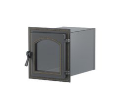 Духовка герметичная со стеклом стальная Везувий 270 БРОНЗА