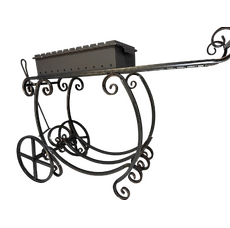 Мангал Делижанс на колесах