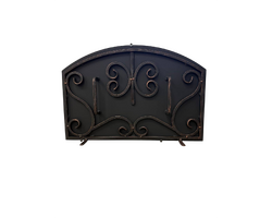 Заслонка русской печи Кованная металлическая