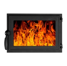 Дверка герметичная со стеклом ДТГ-6КС "Карелия" Бронза